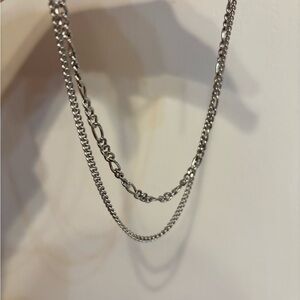 Double Layered Chain Necklace